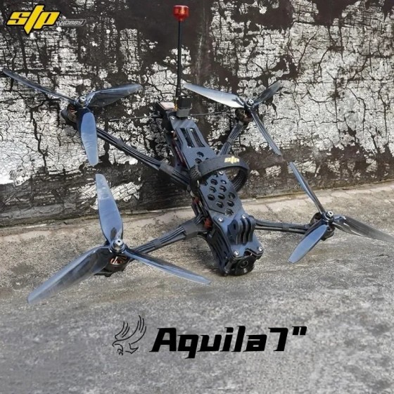 RUSHFPV Aquila 7" 295mm Carbon Fiber 7inch Long Range Frame Kits Racing Drone Accessories
